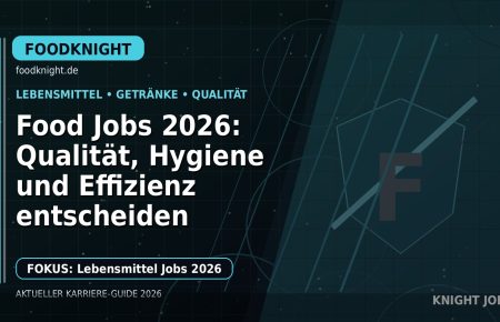 Food Jobs 2026: Qualität, Hygiene und Effizienz entscheiden: Der Karriere-Guide für Lebensmittel und Getränke