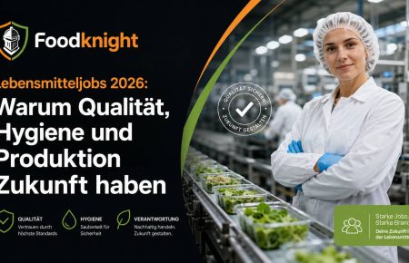 Lebensmitteljobs 2026: Warum Qualität, Effizienz und Produktentwicklung neu austariert werden müssen